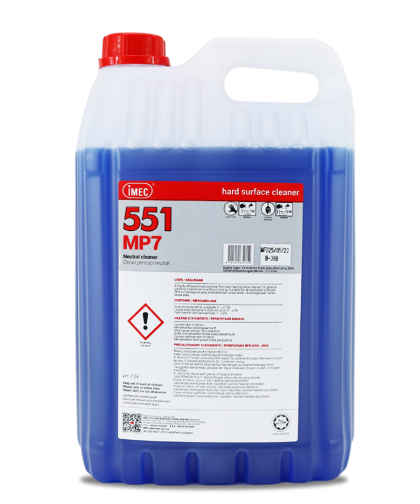 IMEC 551 MP7, Multipurpose Floor Cleaner, Halal, 2 x 10L