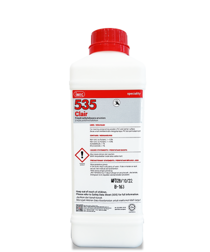 IMEC 535 Clair, Emulsion Cleaning and Polishing, Halal, 1L