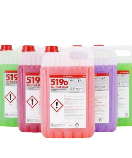 IMEC 519 Aire Fresh, Perfume Disinfectant Cleaner, Sanitizer and Deodorizer, Halal, 2 x 10L
