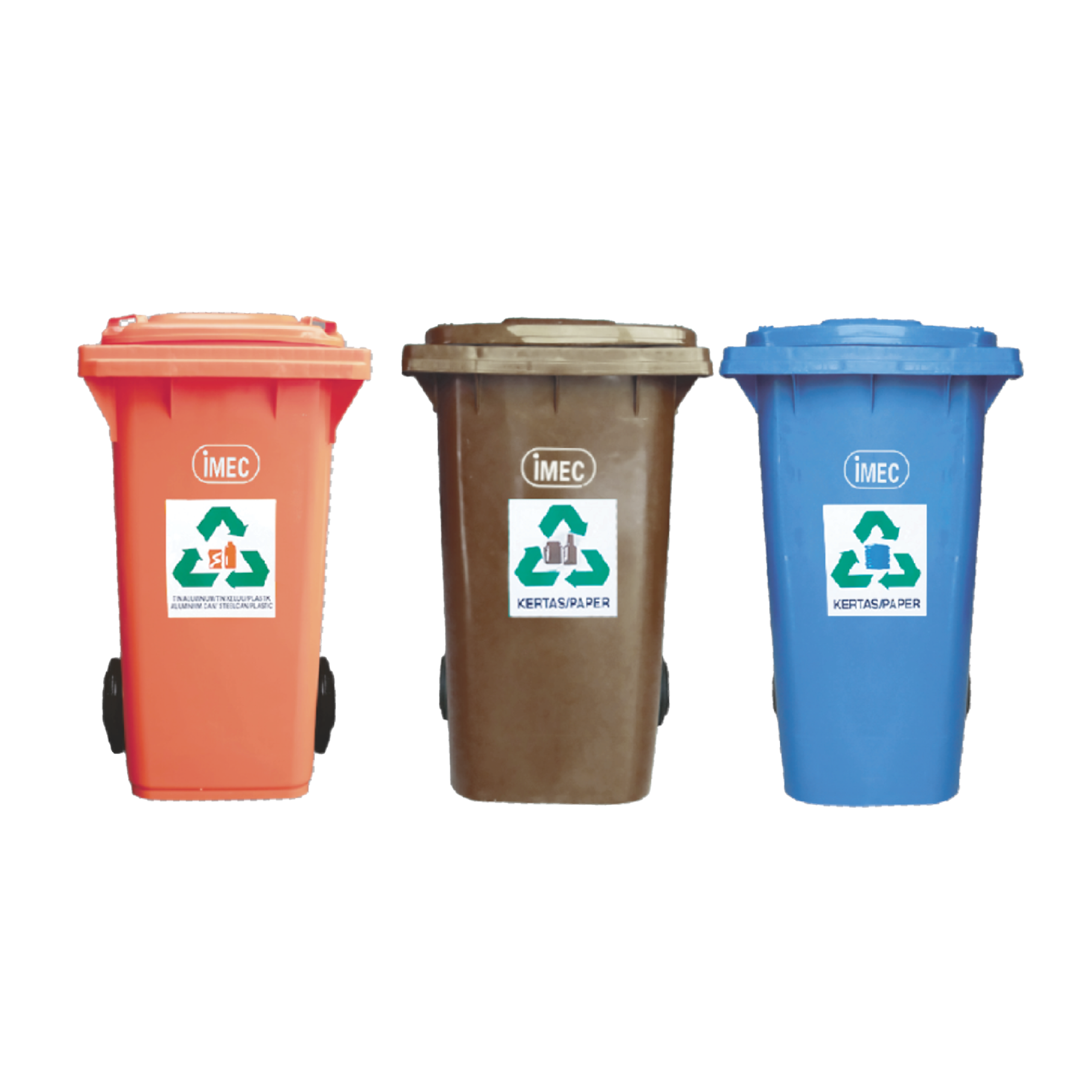 IMEC GMT Two Wheel Dustbin 120L / 240L & Rec - Image 2
