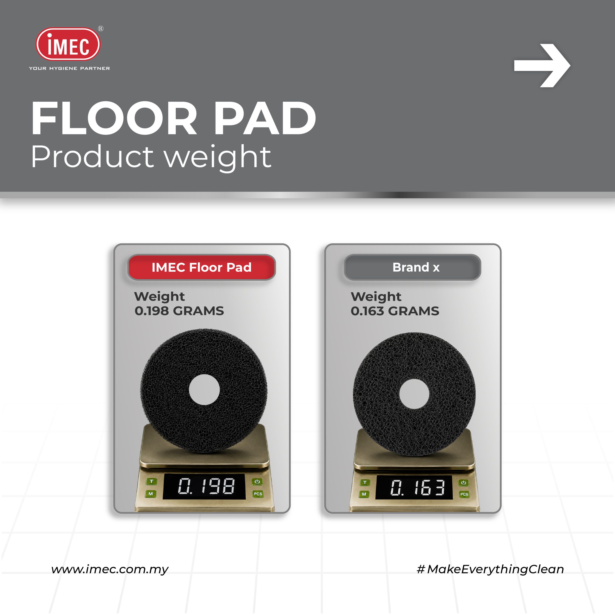 IMEC Floor Pad | Stripping, Scrubbing, Buffing & Polishing - Image 6