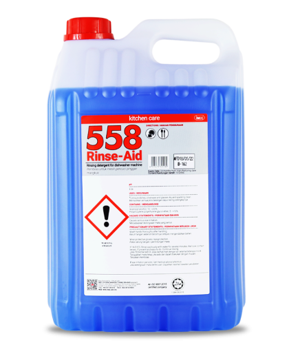 IMEC 558 Rinse Aid for Dishwashing Machine (Halal), 2 x 10L