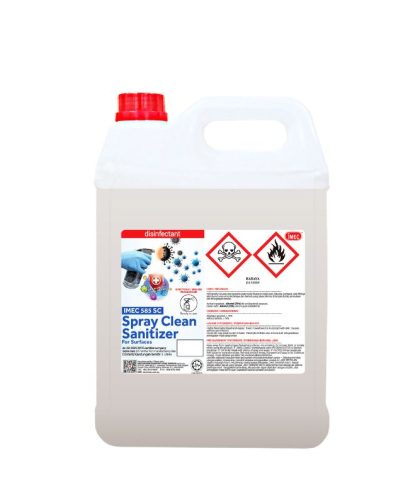 IMEC 585SC Spray Clean Sanitizer, Halal, 5L