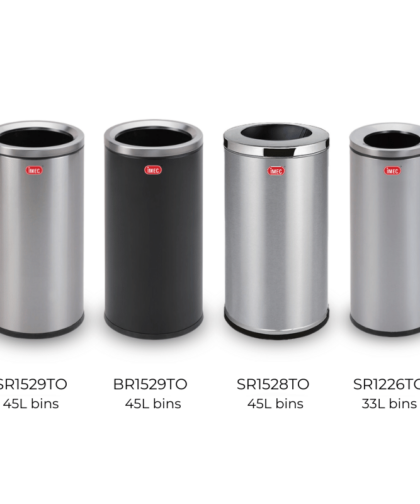 [NEW] IMEC ROUND BIN WITH OPEN TOP 45L/33L