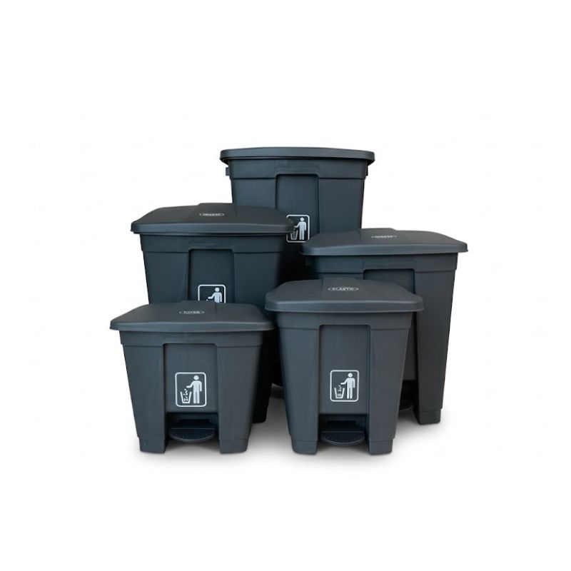 IMEC XTRA Step On Bin ST15L/25L/35L/45L/55L Dark Grey