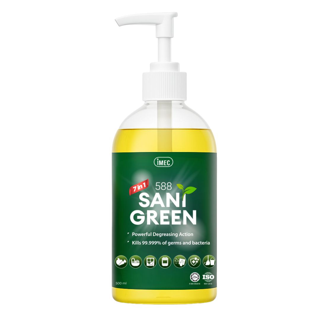 IMEC 588 SANI GREEN 7IN1 Multipurpose Cleaner, Halal - Image 2