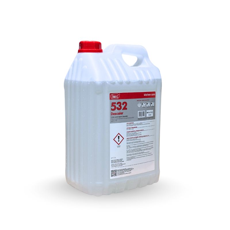 IMEC 532 Industrial Descaler | Heavy-Duty Industrial Limescale & Mineral Deposit Remover 2 x 10L