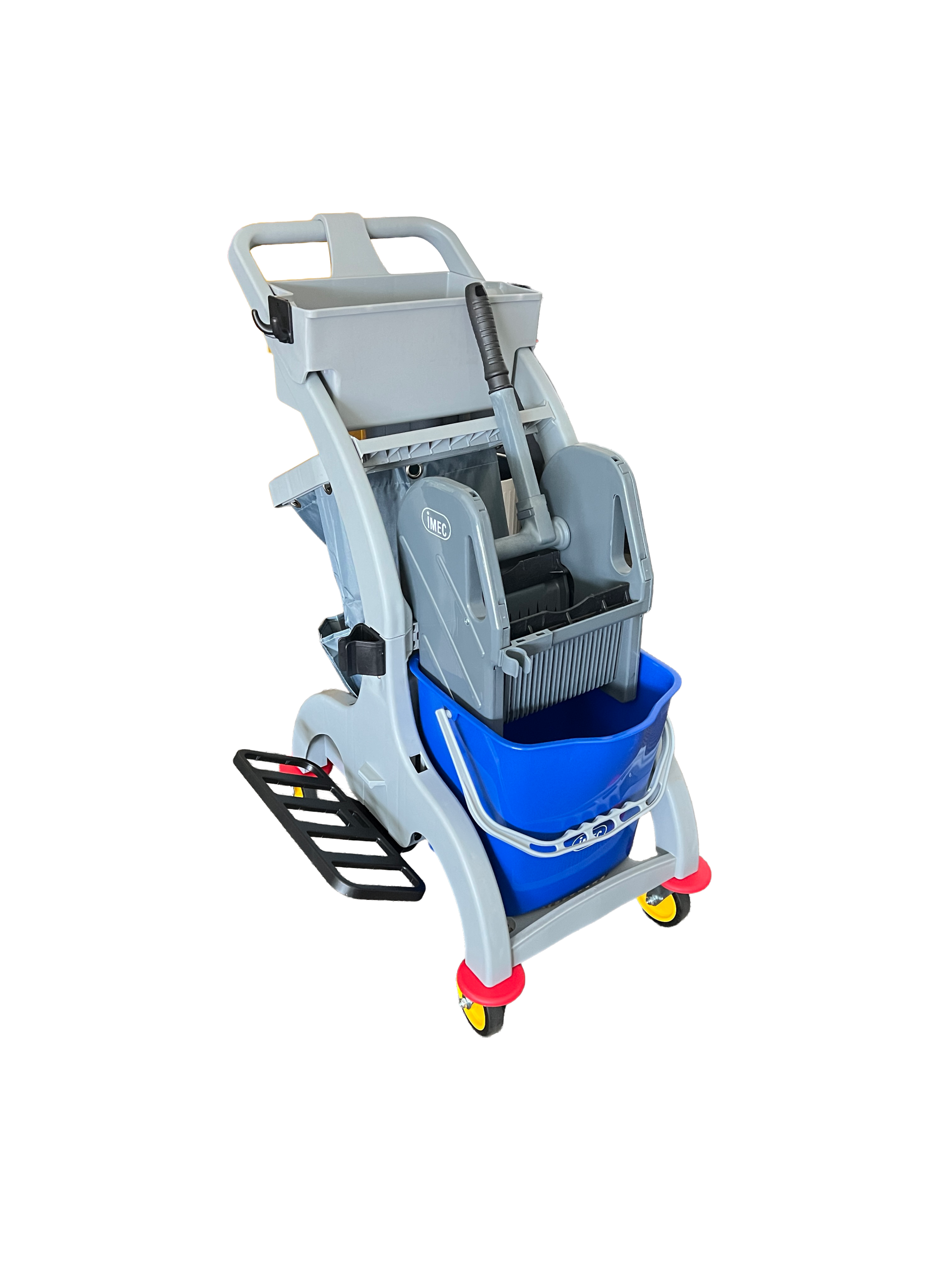 IMEC MINI JT - MINI CART C/W MOP BUCKET DOWN PRESS WRINGER